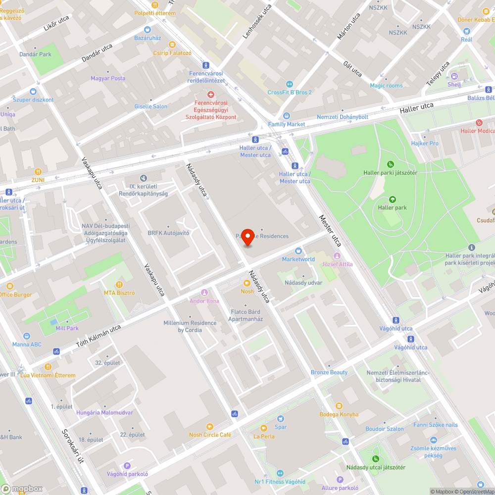 Eltűnt szelektív hulladékgyűjtő sziget bejelentés helye