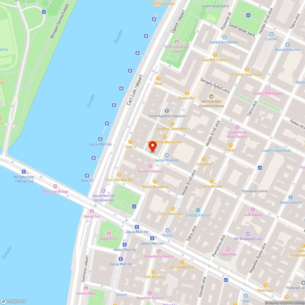 Megrongált terelő bejelentés helye