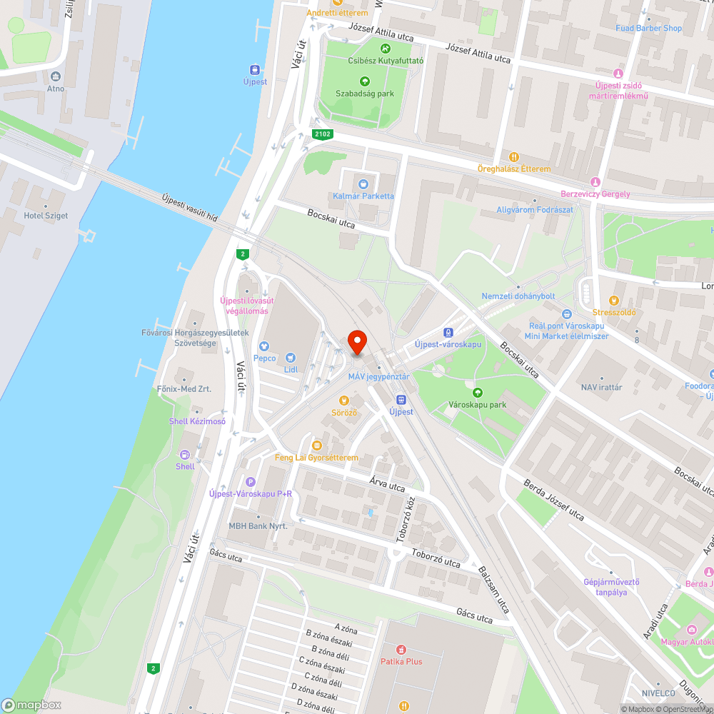 Graffiti bejelentés helye