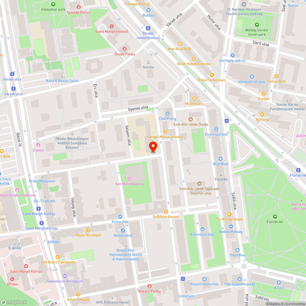 Szeméthalom bejelentés helye