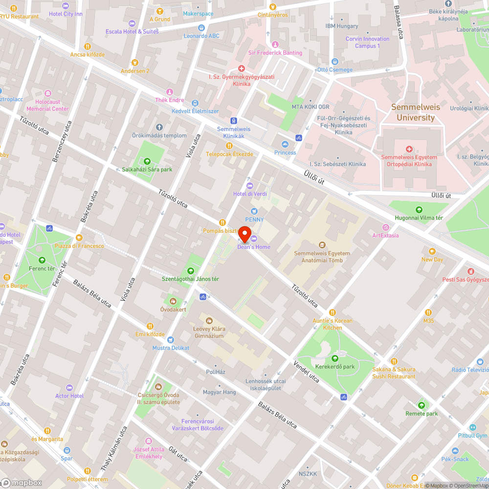 Megdőlt oszlop bejelentés helye