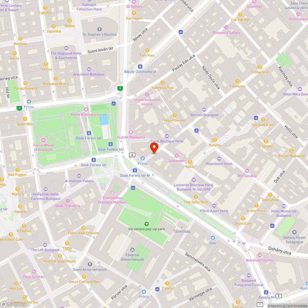 Tönkrement közterületi infrastruktúra bejelentés helye