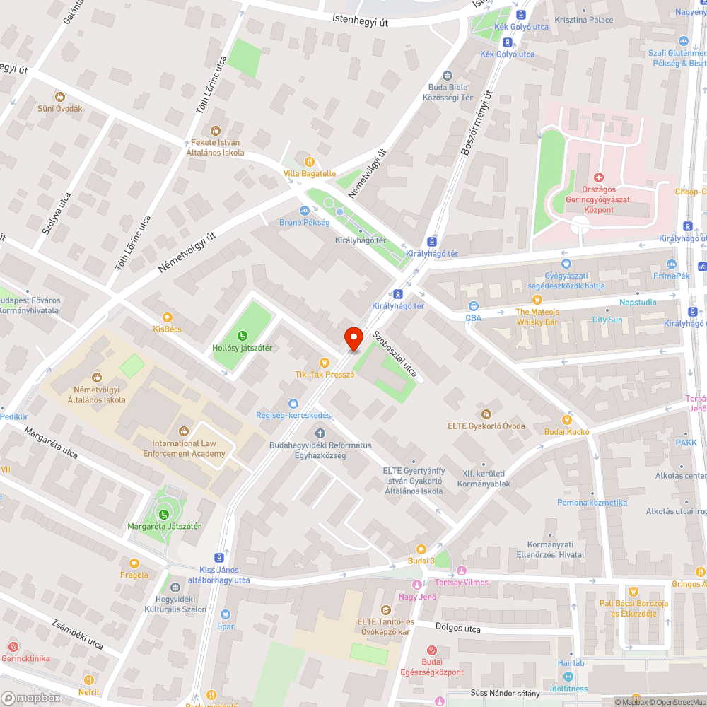 Régóta ideláncolt valami bejelentés helye