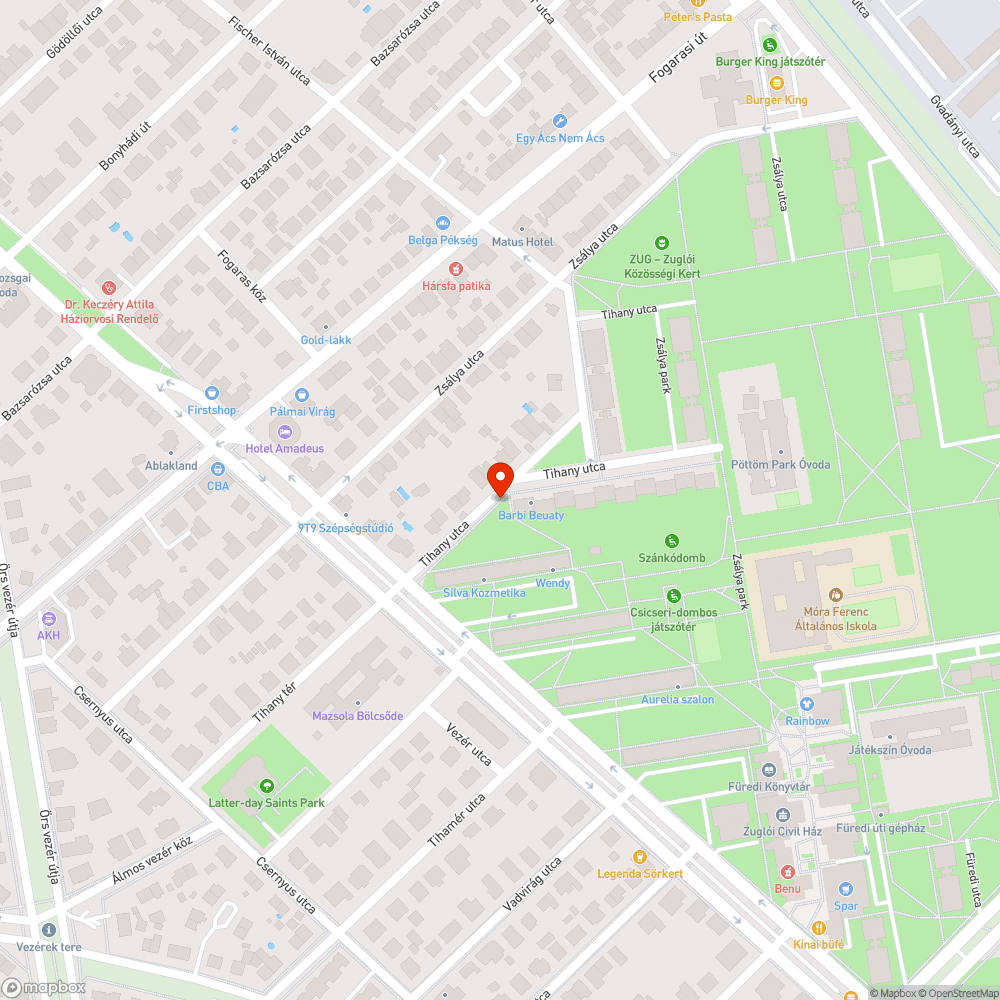 Járdán parkolás bejelentés helye