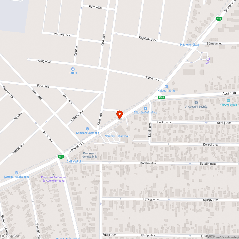 szemetes buszmegálló és környéka bejelentés helye