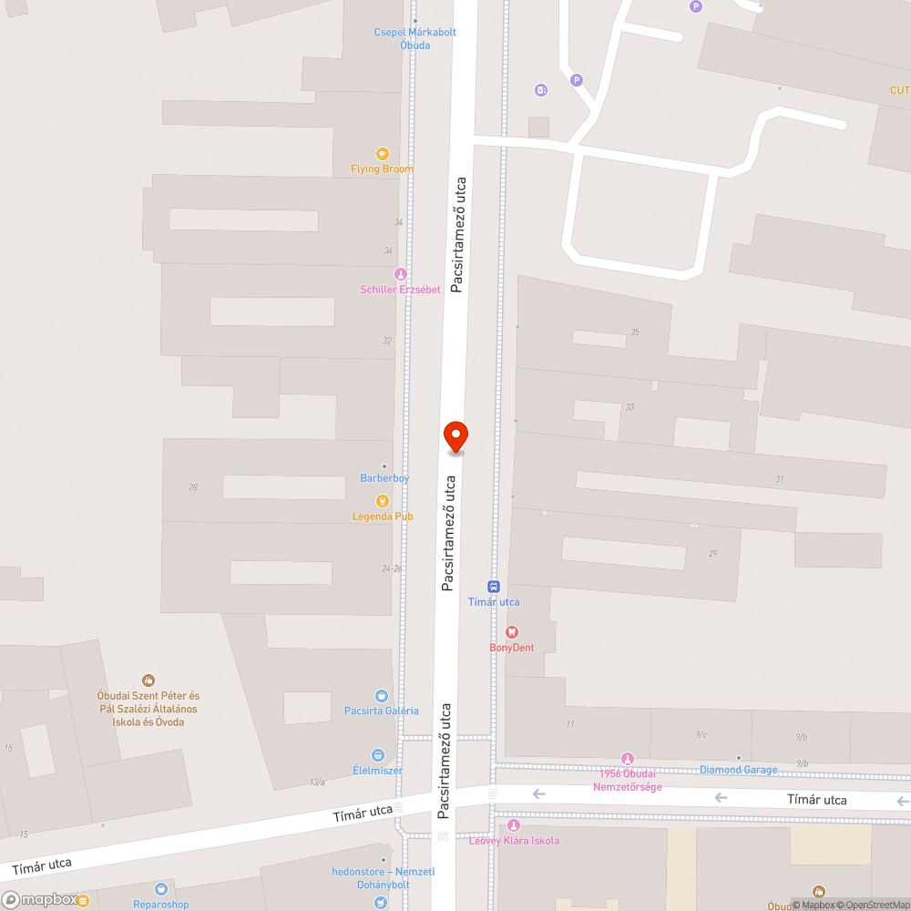 Utcai telefonfülke helyreállítása vagy leszerelése, elszállítása bejelentés helye