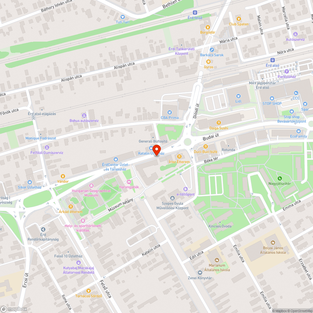 Kátyú a víznyelő körül bejelentés helye