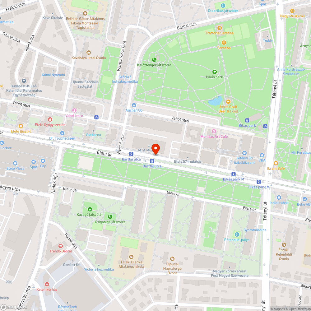 Szemét a bokorban és a környéken bejelentés helye