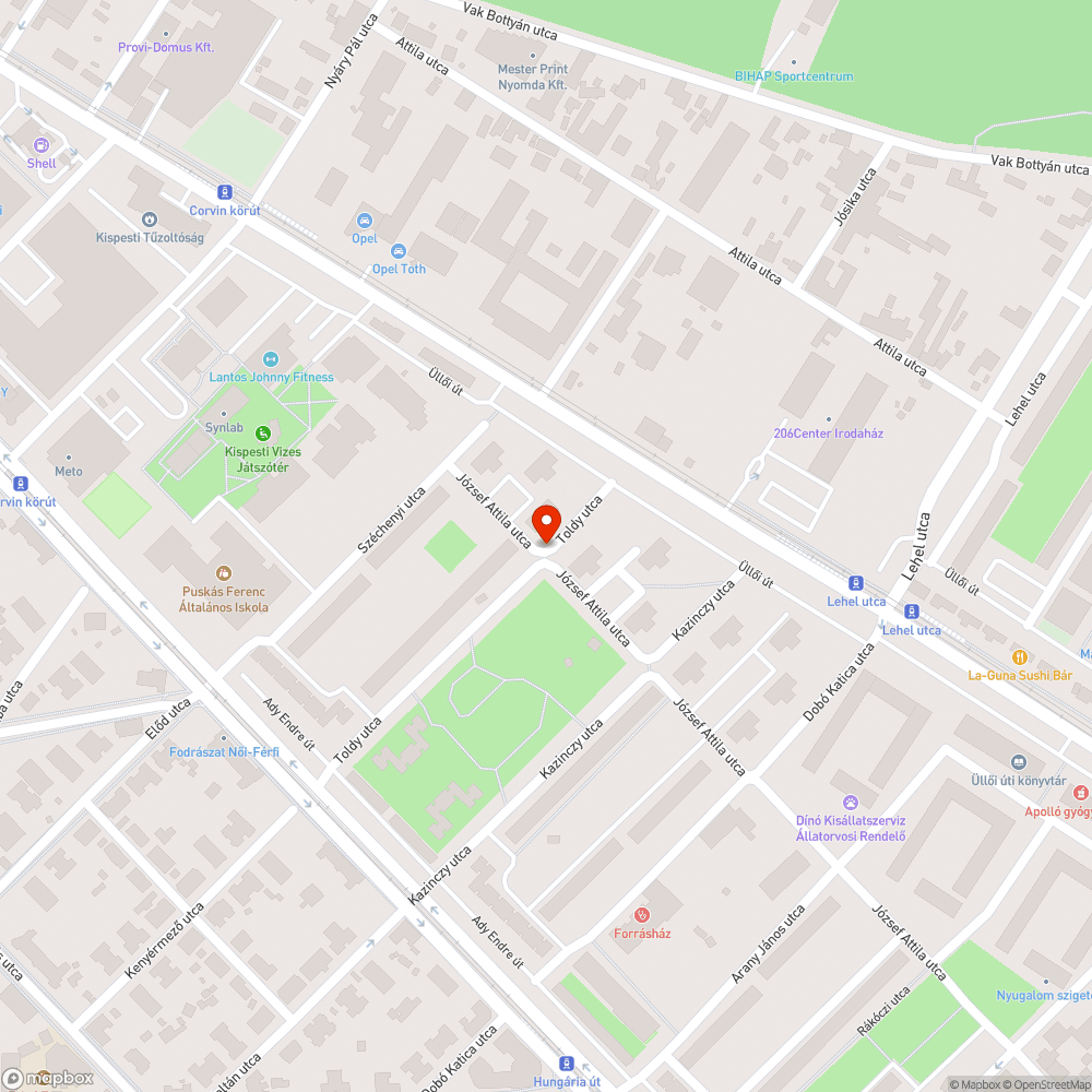 Szabálytalan kanyarban parkolás bejelentés helye