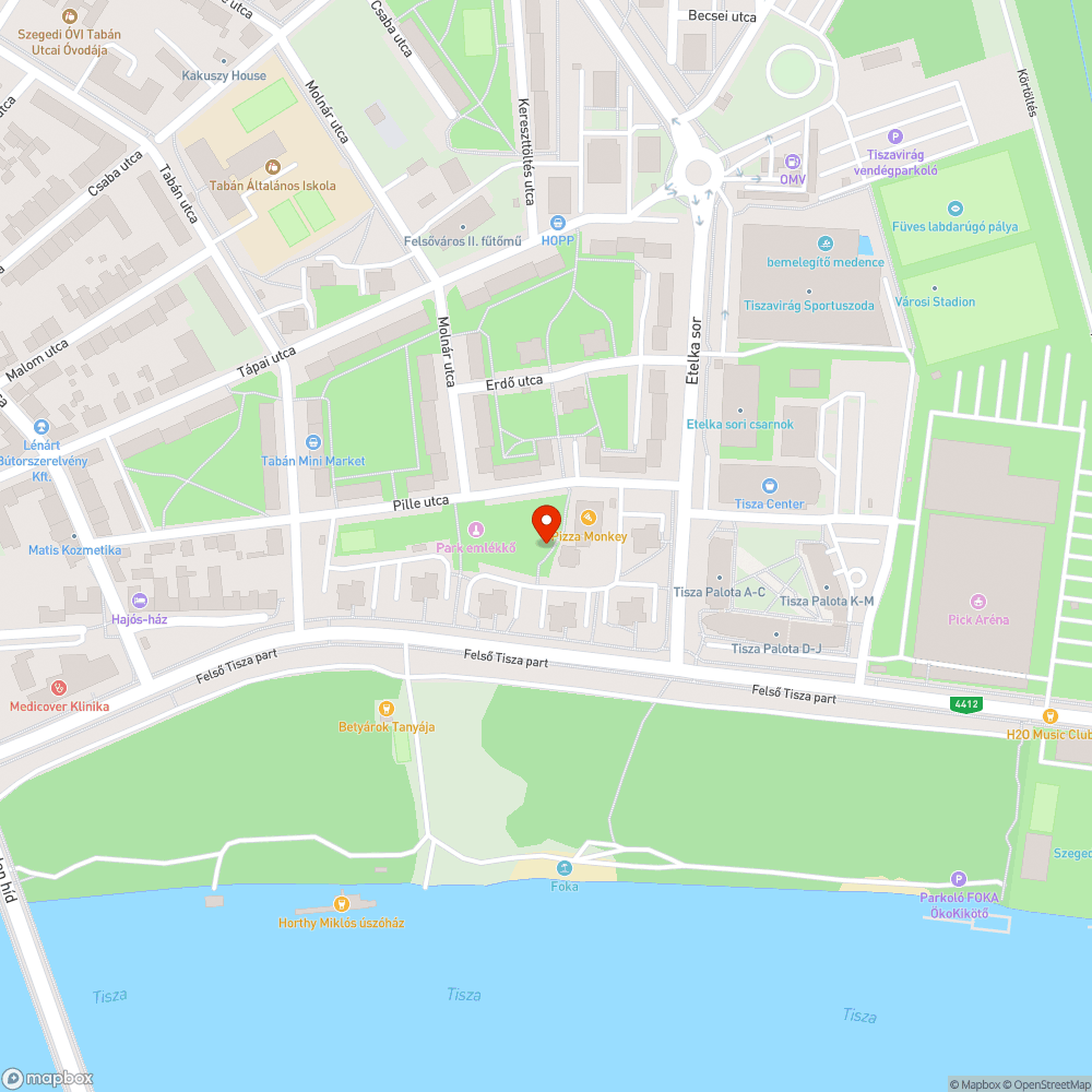 Szemetes bokor bejelentés helye