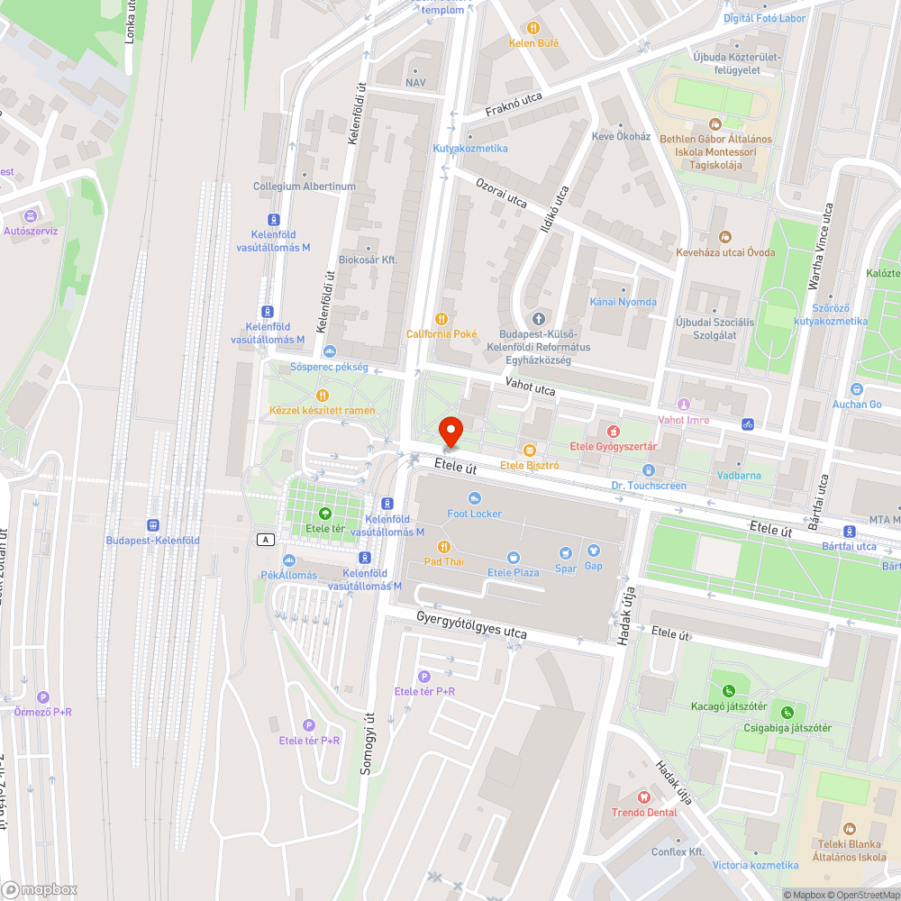 Farönk bejelentés helye