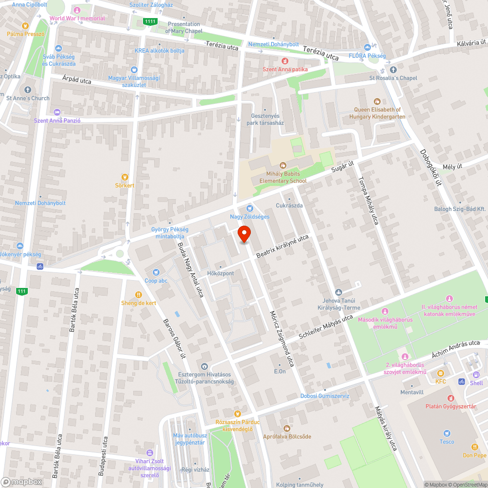 Zöld (köz) területen parkolás bejelentés helye