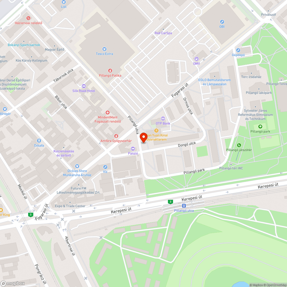 Illegális szemétlerakás bejelentés helye