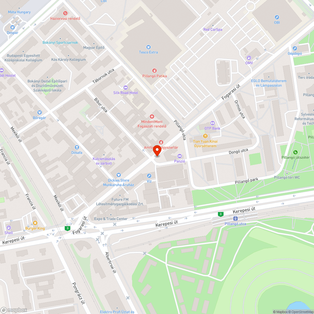 Illegális szemétlerakás bejelentés helye