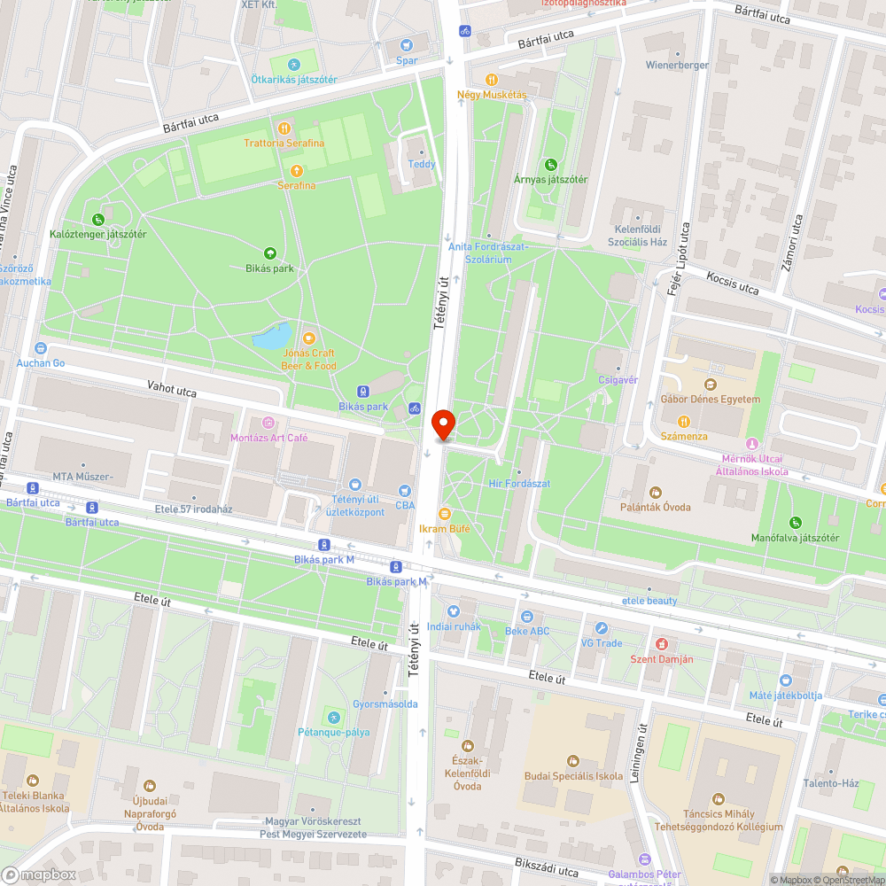 Elromlott szabad jelzés bejelentés helye