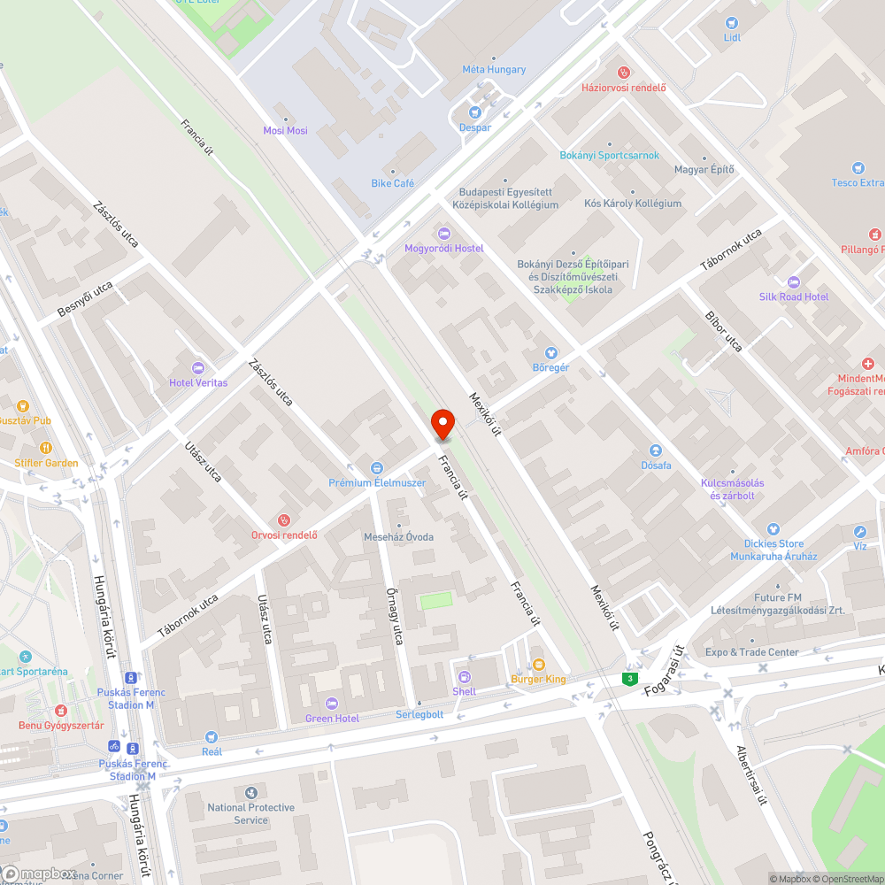 Felújításra szoruló villanyóra szekrények bejelentés helye