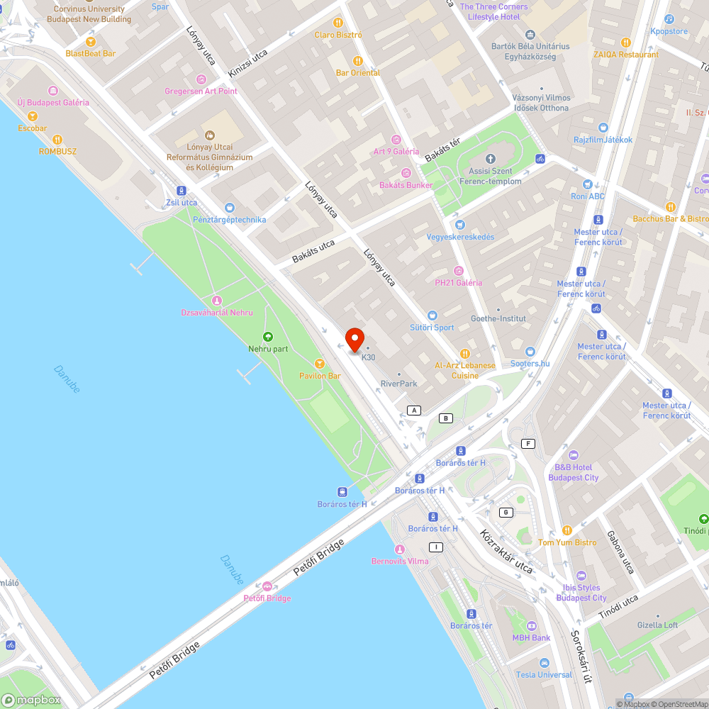 Süllyedt csatorna bejelentés helye