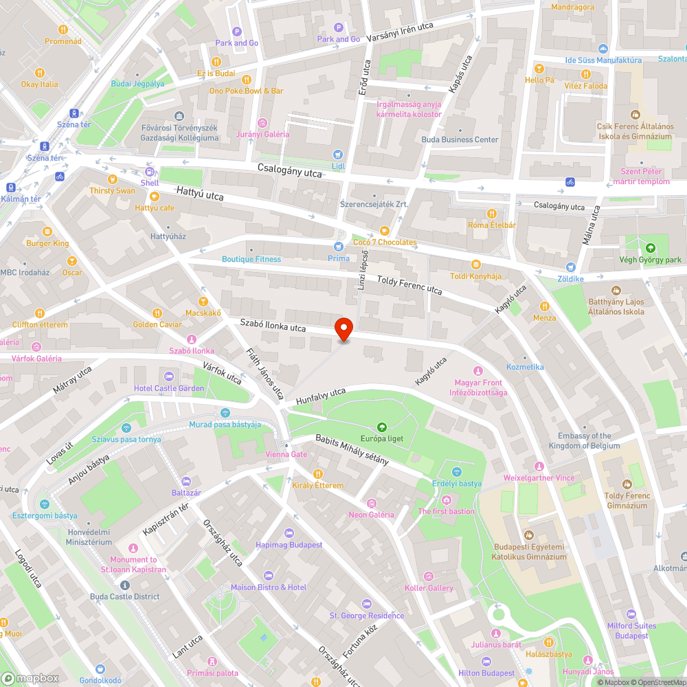 Illegális szemétlerakás bejelentés helye