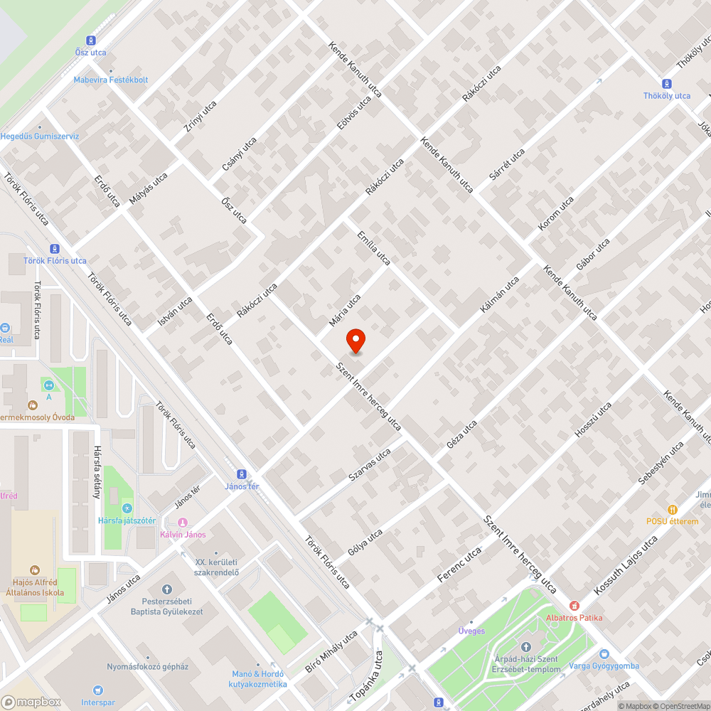 Szemét bejelentés helye