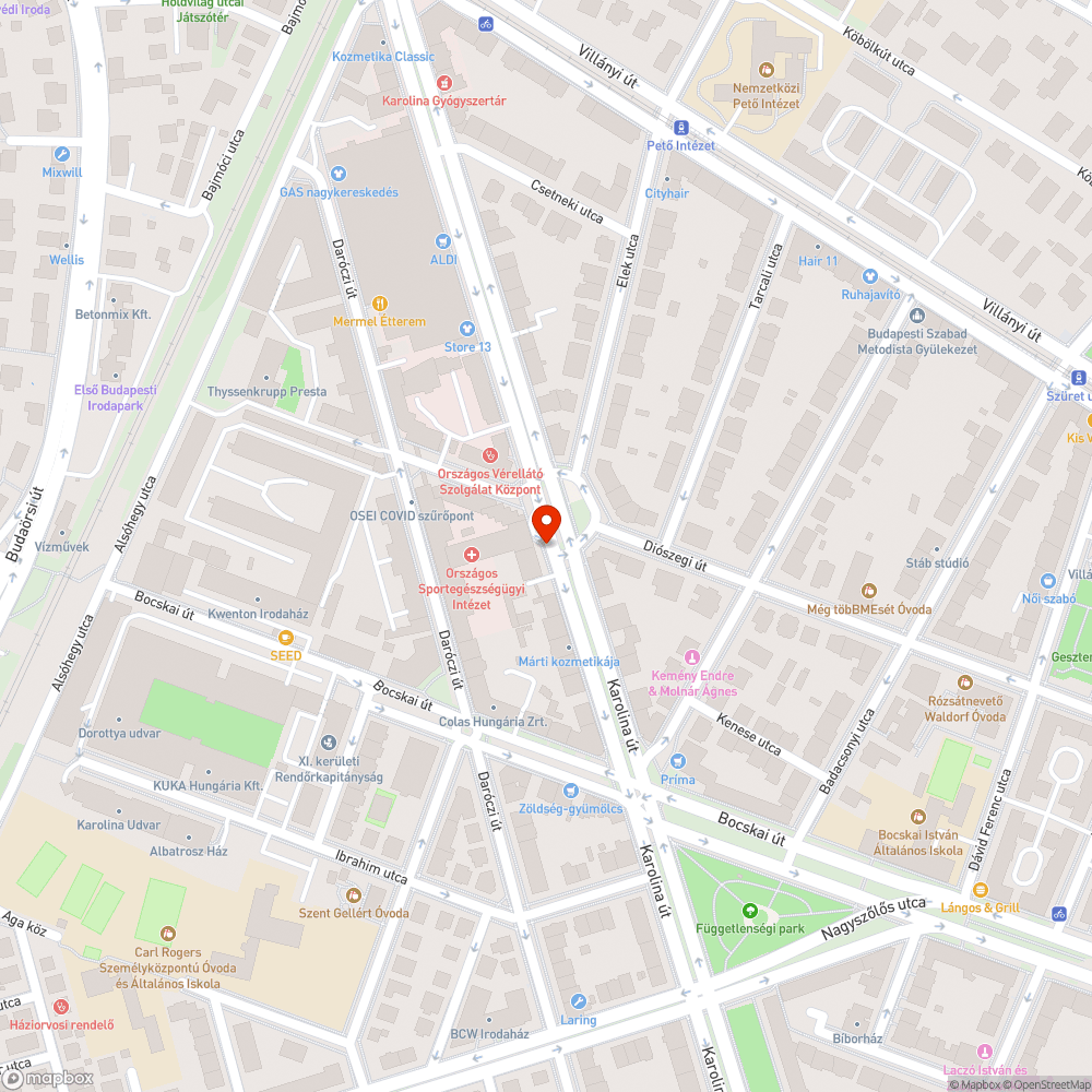 Elkopott a festes bejelentés helye