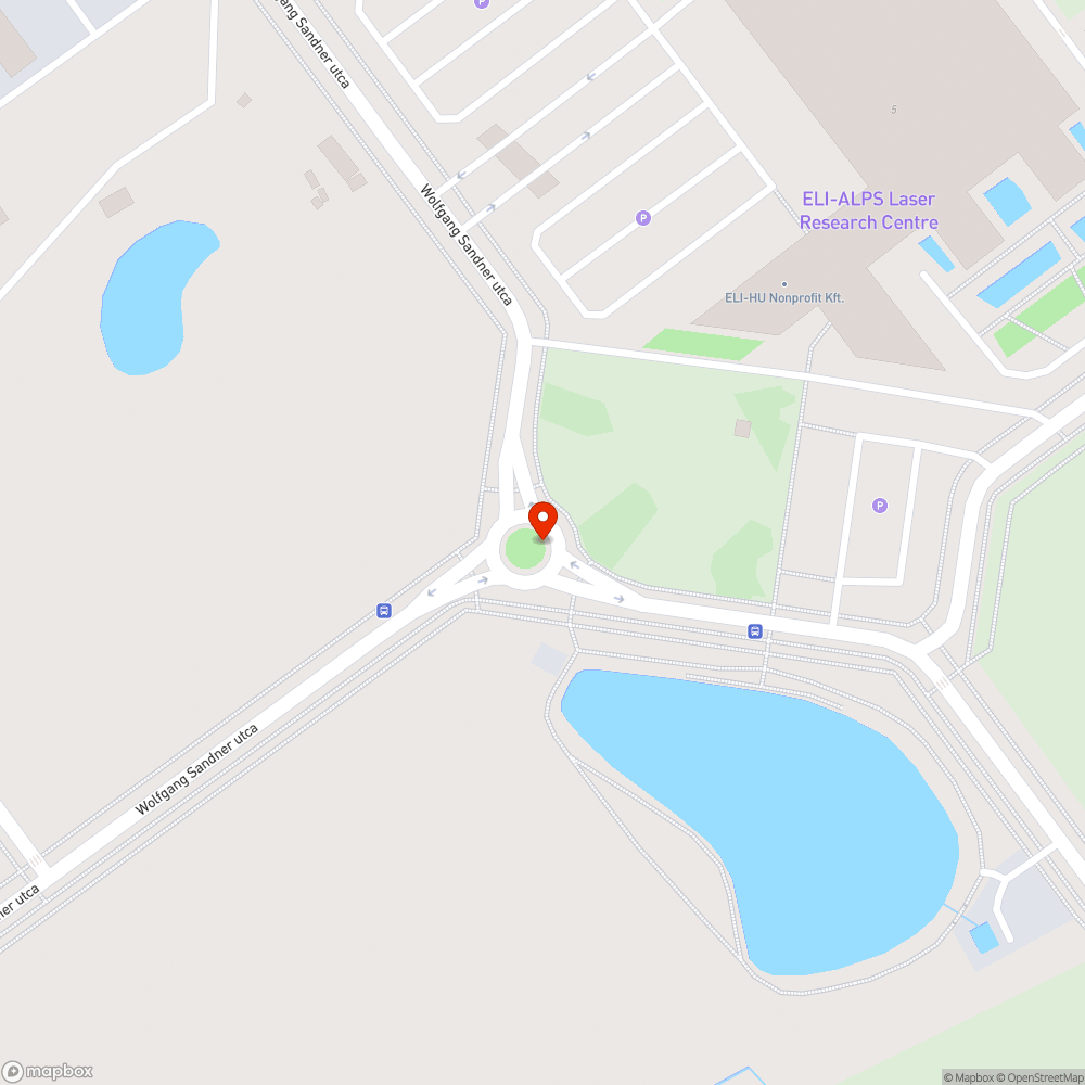 ELI lézerközpont körforgalom lámpák nem égnek bejelentés helye