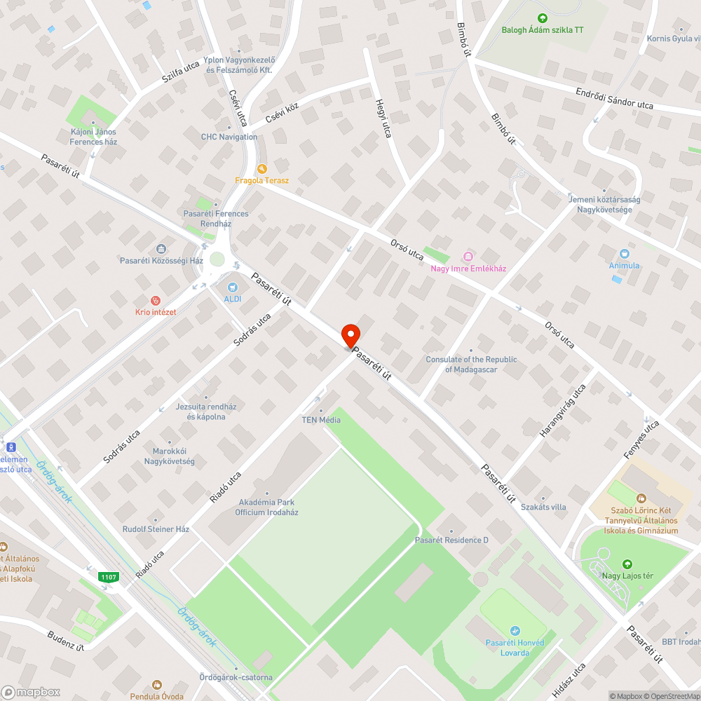 Megsüllyedt szegély bejelentés helye