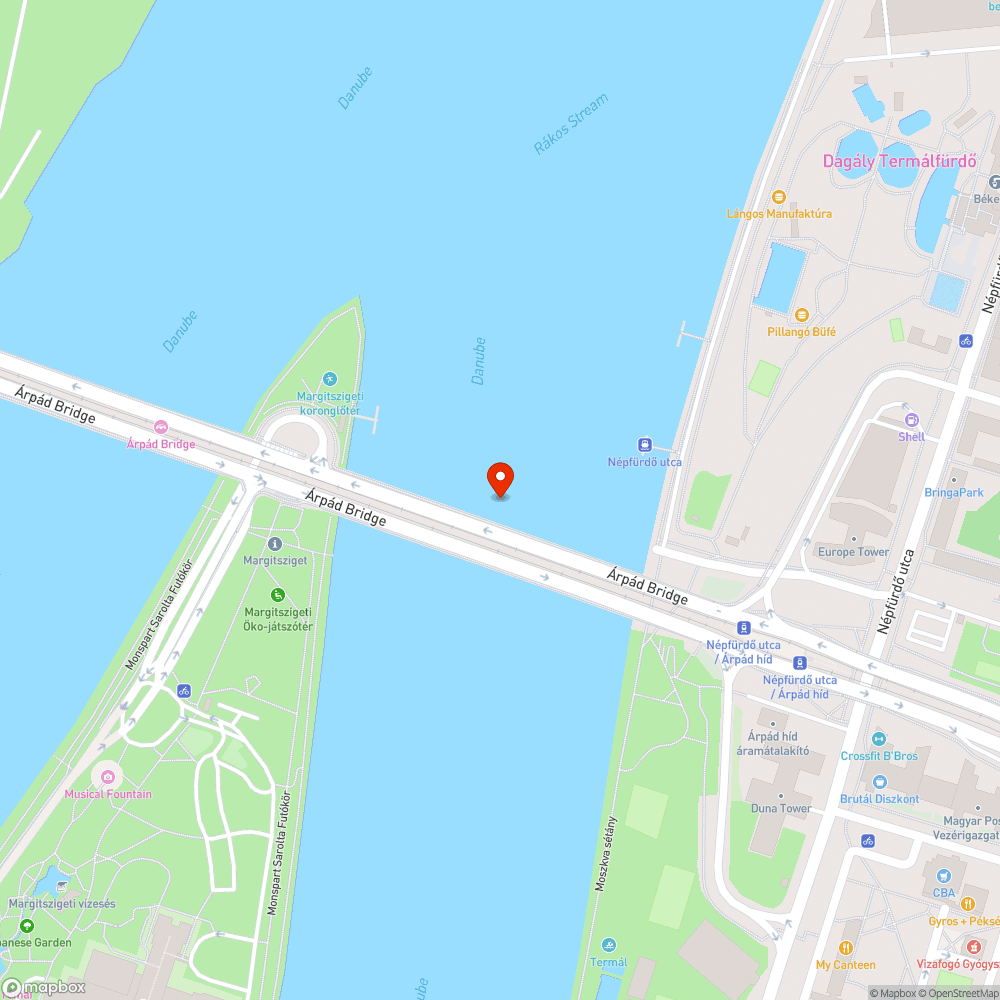 Elhagyott roller bejelentés helye