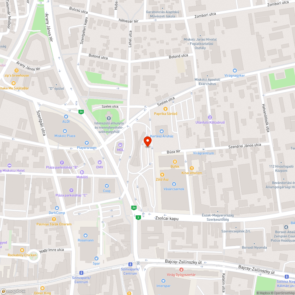 hibás közvilágítás bejelentés helye