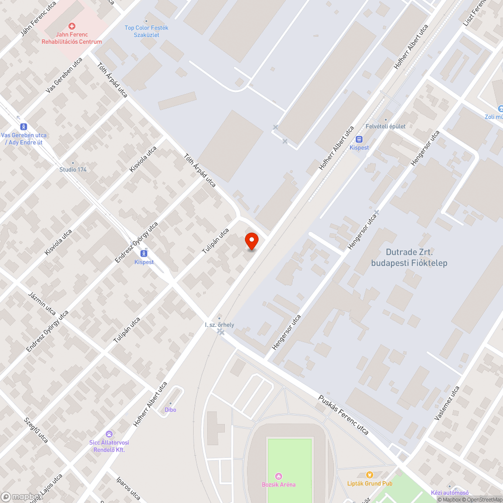 Szemetes útszéle bejelentés helye