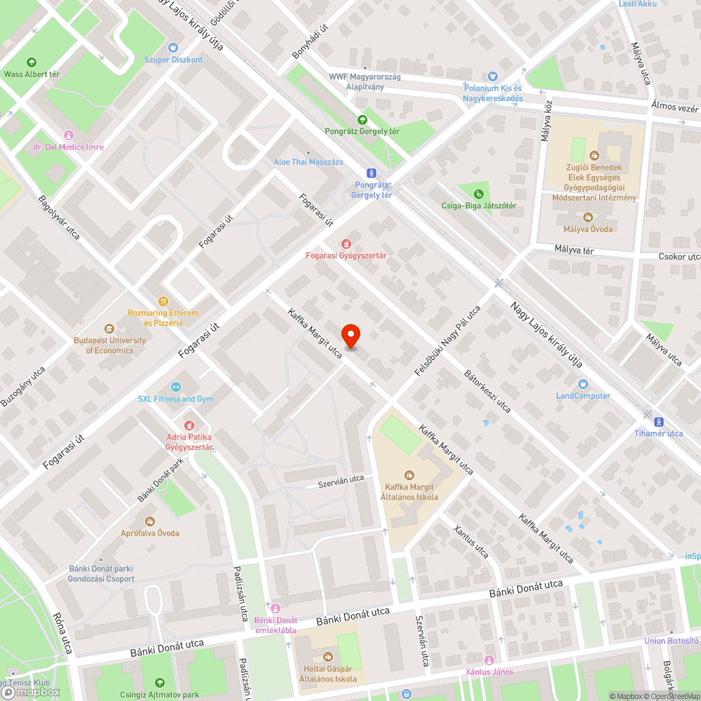 Összefirkált tábla bejelentés helye