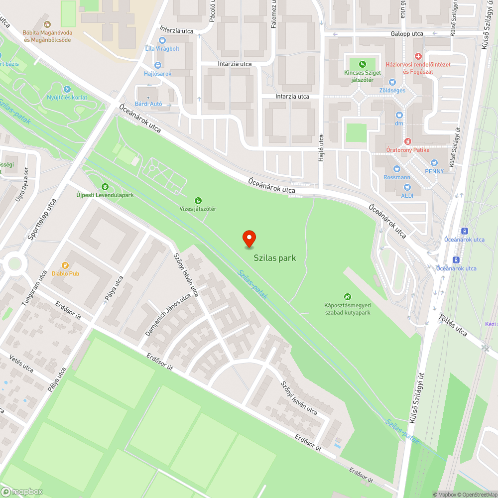 Szemét a kukák mellett bejelentés helye