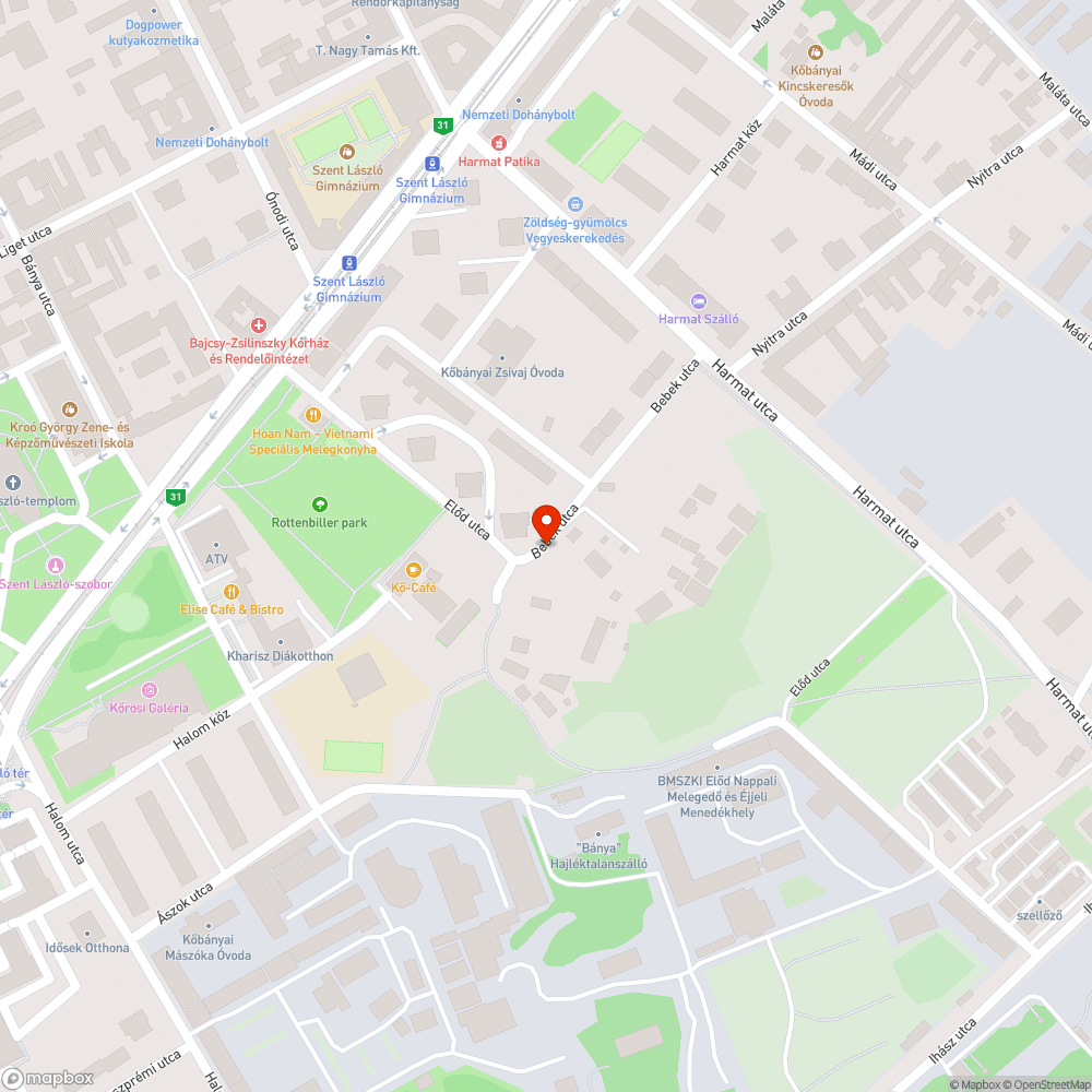 Pontatlan tábla bejelentés helye