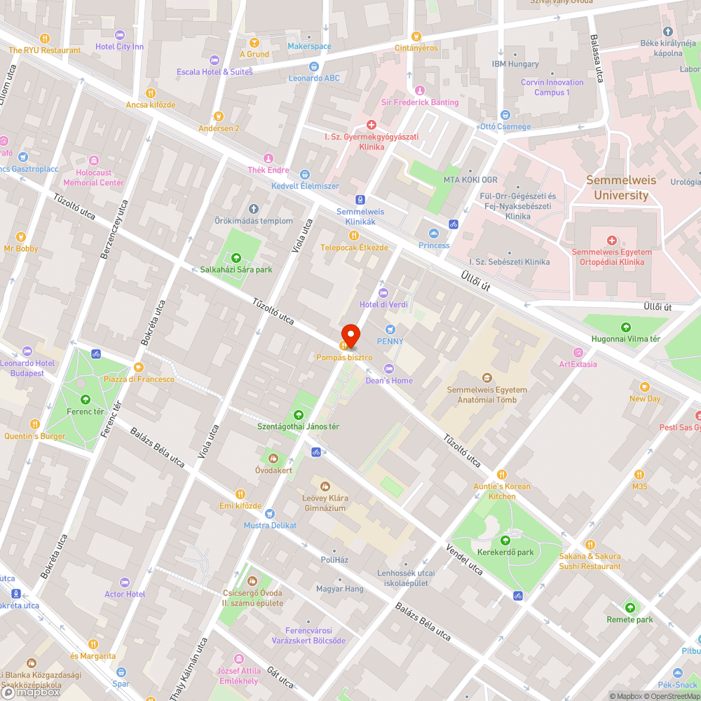 Megdőlt oszlop bejelentés helye