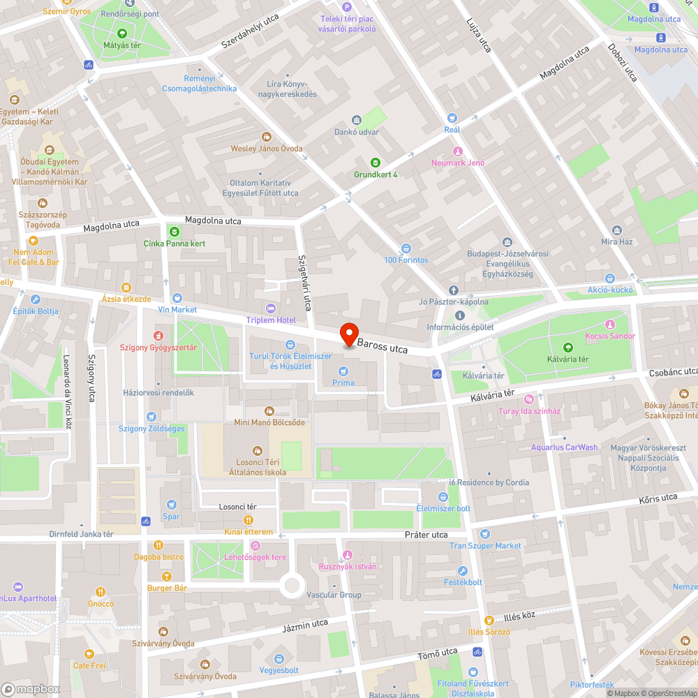 Faültetés bejelentés helye