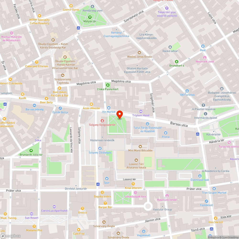 Faültetés bejelentés helye