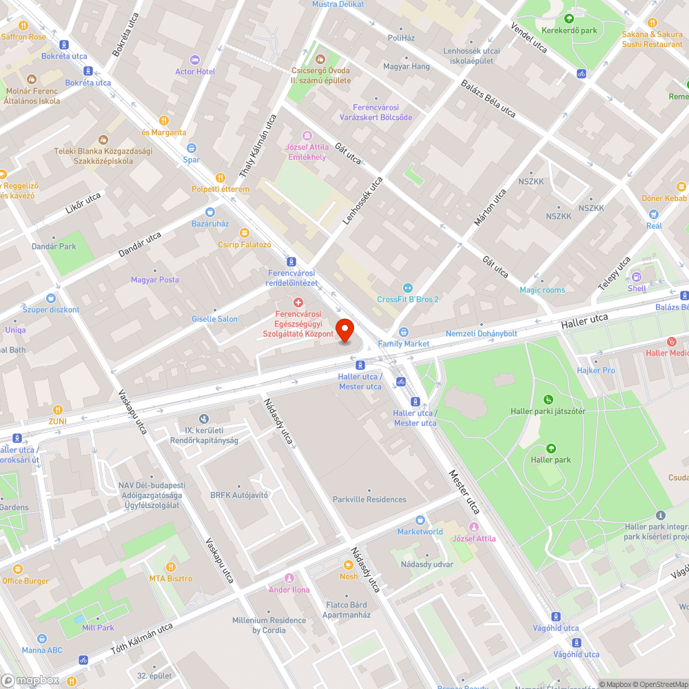 Tönkrement közmű bejelentés helye