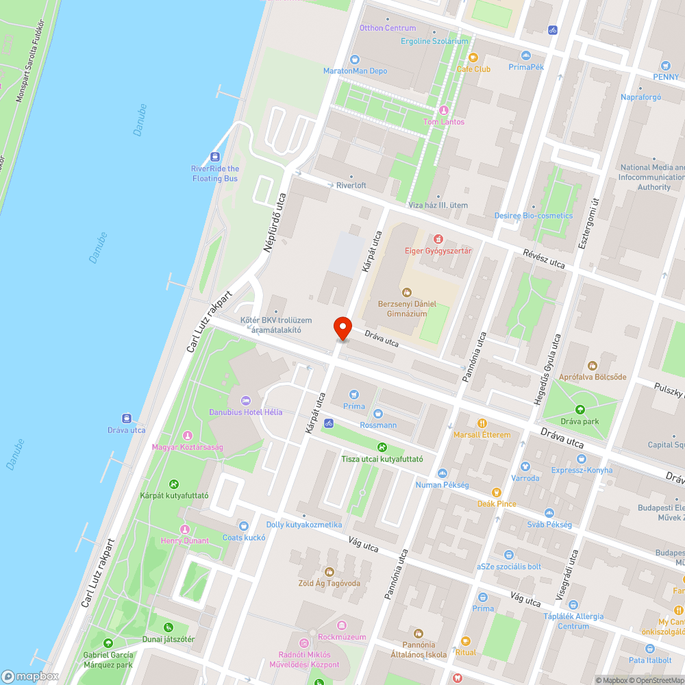 Megrongált és búgó dobozok bejelentés helye