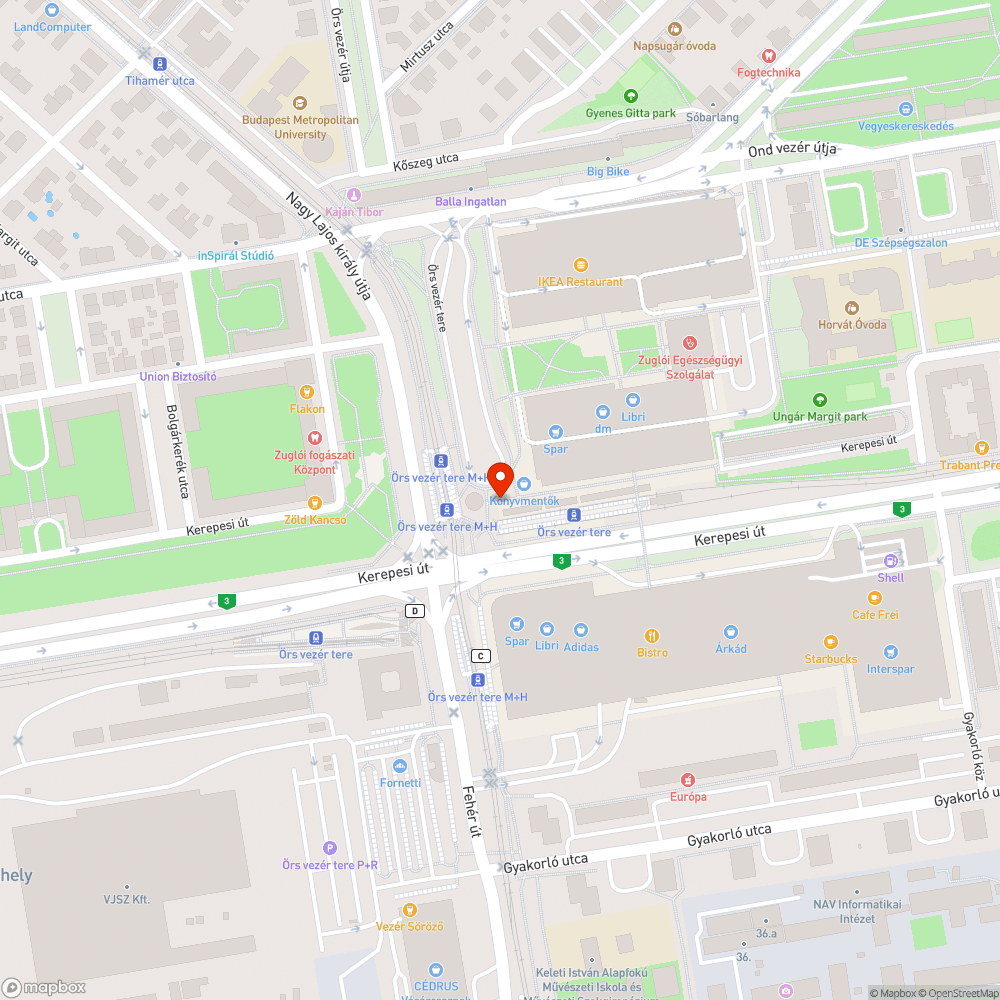 Megrepedt járda bejelentés helye