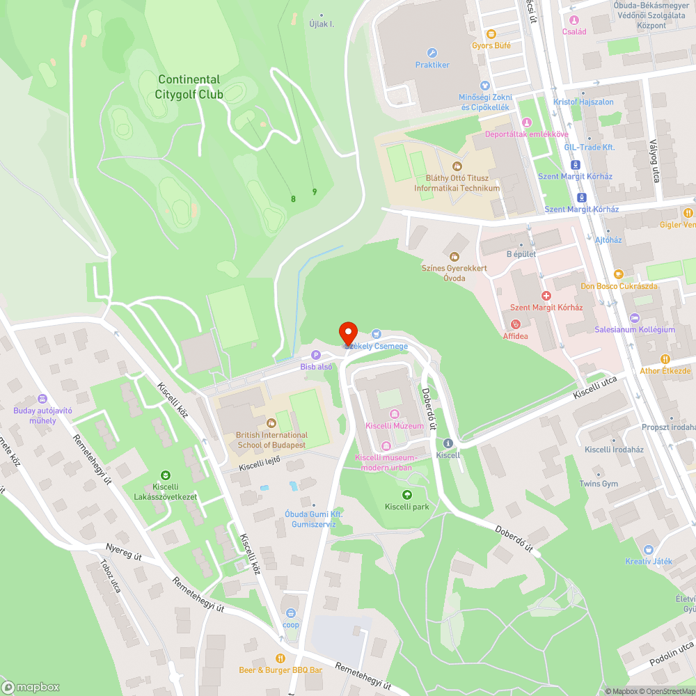 Elhagyott Chevrolet Matiz bejelentés helye