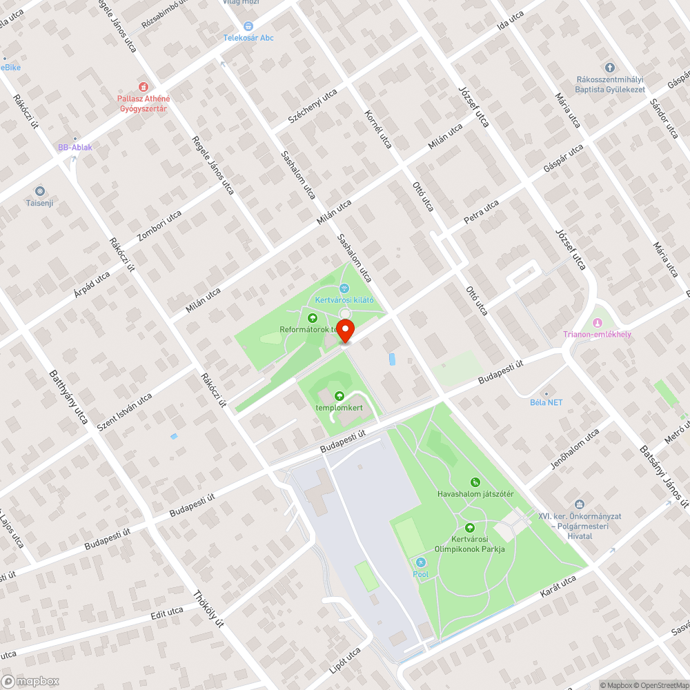 Megsüllyedt járda, megáll az esővíz bejelentés helye