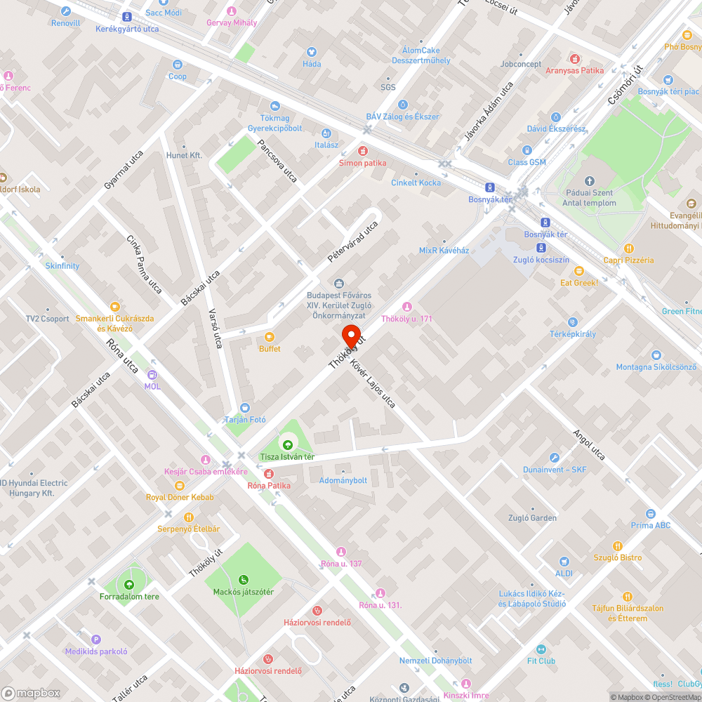 Faágak a sarkon bejelentés helye