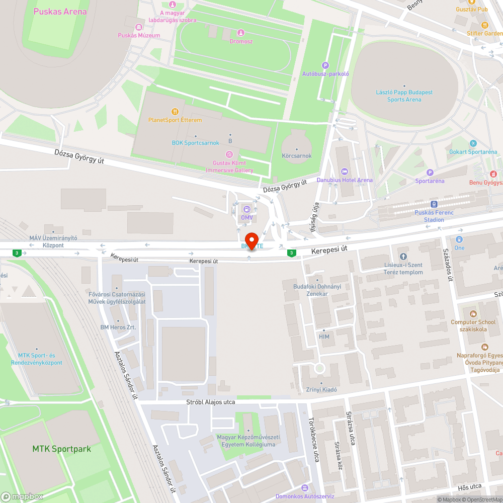 Szeméthegyek a Kerepesi út járdáján bejelentés helye