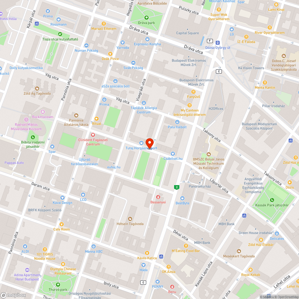 Veszélyes csatornafedél a Bessenyei játszótéren bejelentés helye