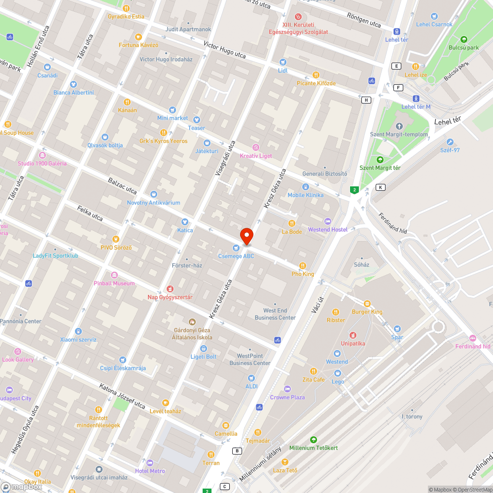 Sérült pollerek bejelentés helye