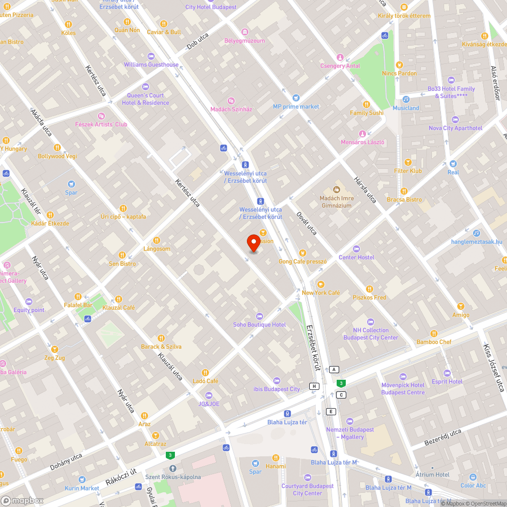 Kertész utcai gyermekjóléti szolgálat környéke bejelentés helye