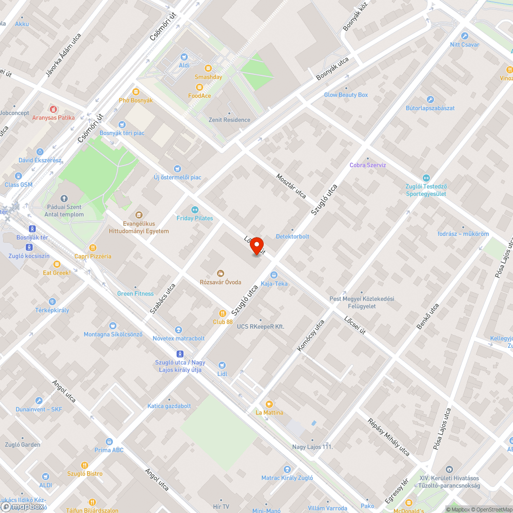 Sáros, mocskos utcarész bejelentés helye