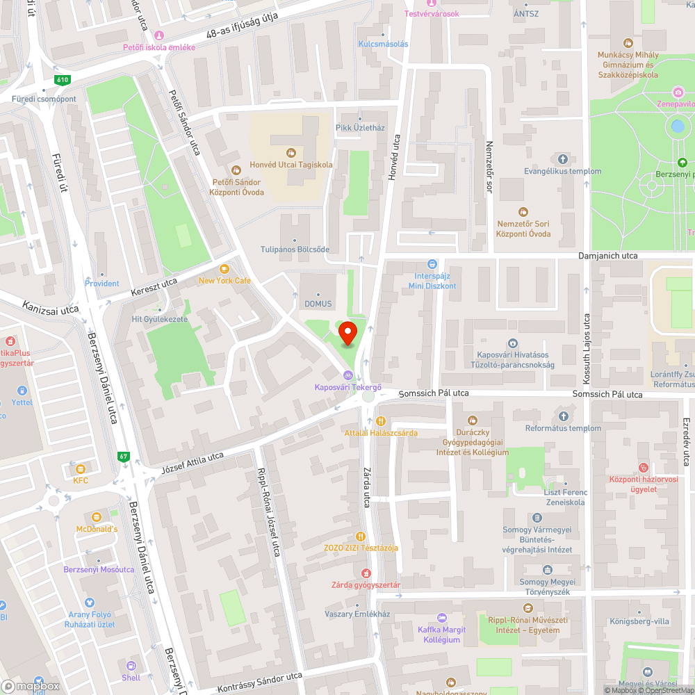 Évek óta parkolóhelyet foglaló jármű bejelentés helye