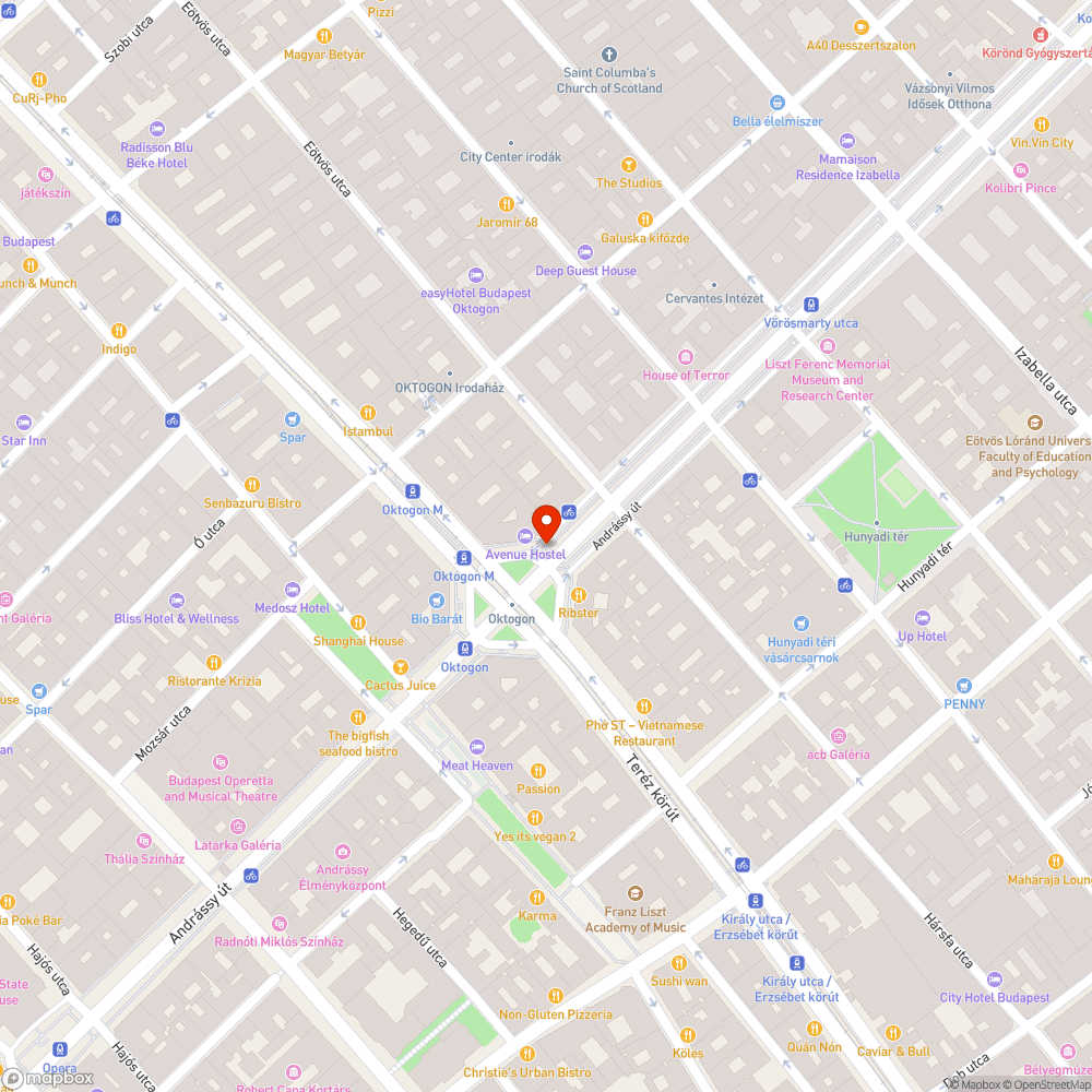 Elhagyott kerékpár bejelentés helye