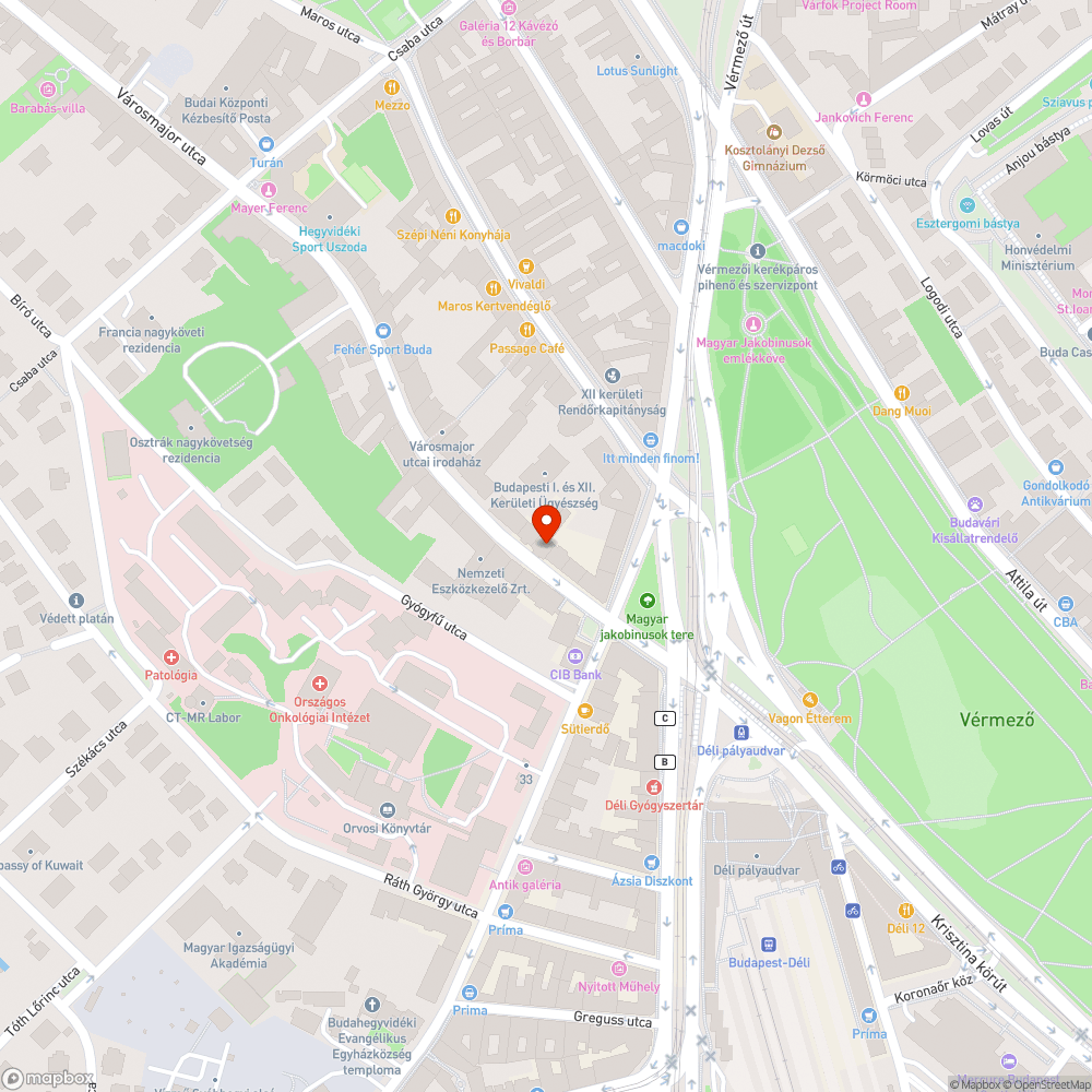 Széttört fedlap és keret bejelentés helye