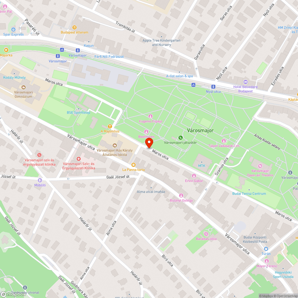 Kiálló fedél bejelentés helye